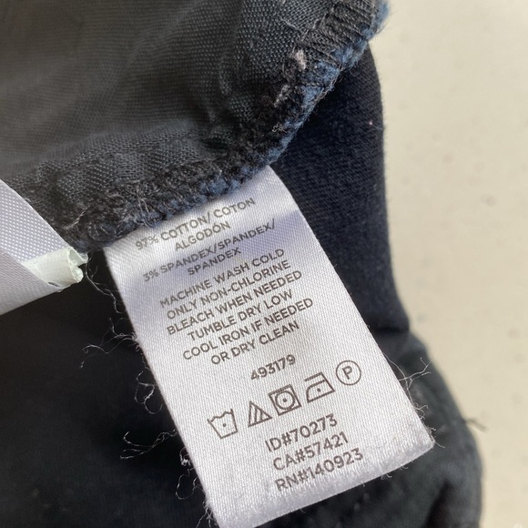 Loft Rivera Short Black Scalloped Trim size 2 - Picture 10 of 13